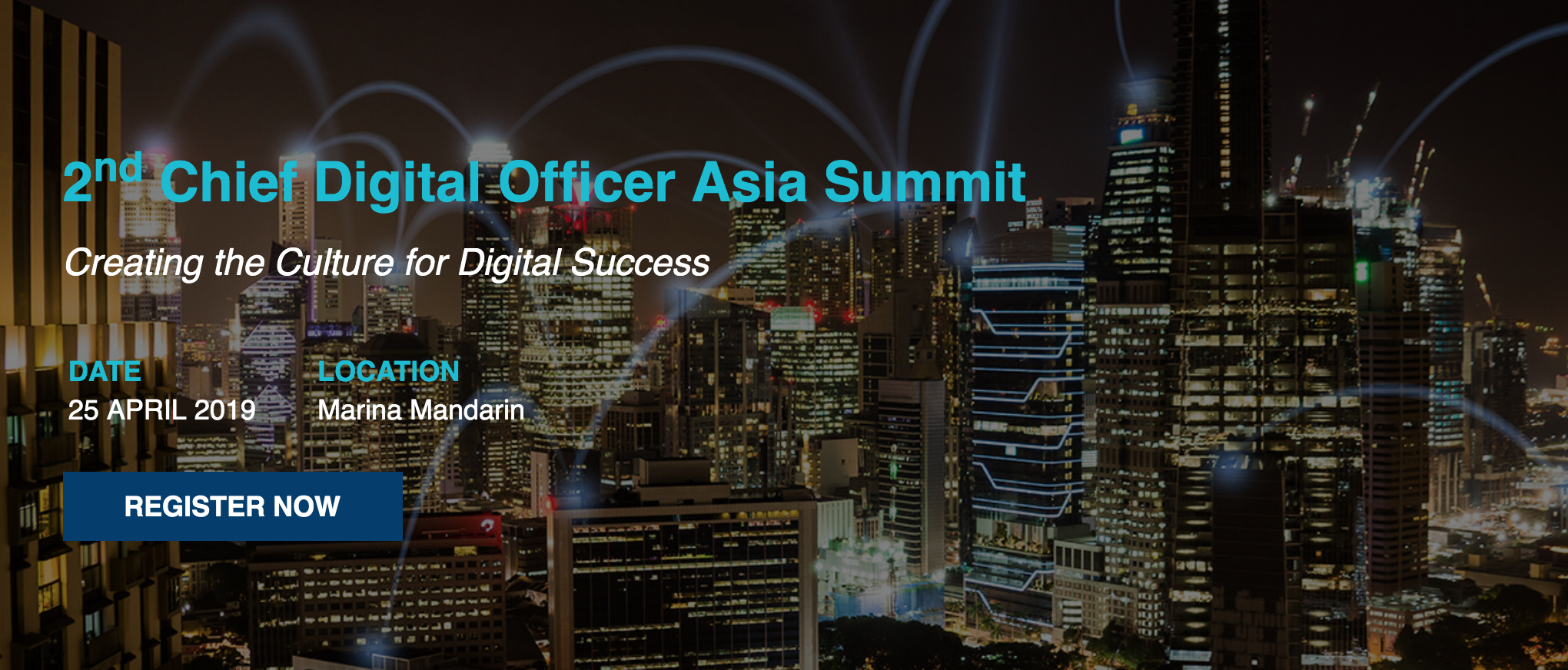 Chief Digital Officer Asia Summit 2019 Singapore | CDOTrends